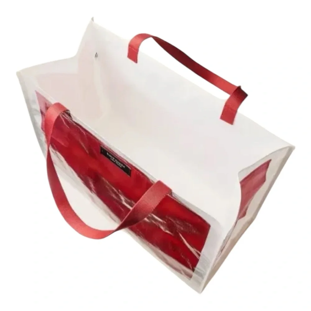 Kate Spade LIMIT EDITION x Target Large Red and White Tote Bag